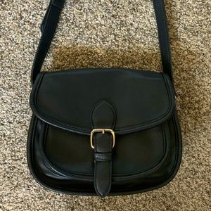 Black Crossbody Satchel Purse